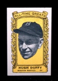 1963 Bazooka All Time Greats Baseball Card #33 Hugh Duffy Boston Braves. EX