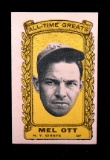 1963 Bazooka All Time Greats Baseball Card #36 Mel Ott New York Giants. EX/