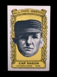 1963 Bazooka All Time Greats Baseball Card #39 Cap Anson Chicago Cubs. EX/M