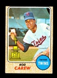 1968 Topps Baseball Card #80 Hall of Famer Rod Carew Minnesota Twins EX/MT+