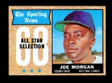 1968 Topps Baseball Card #364 All Star Hall of Famer Joe Morgan Houston Ast