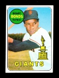 1969 Topps ROOKIE Baseball Card #630 Rookie Bobby Bonds San Francisco Giant