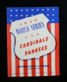 1943 World Series Souvenir Program at Sportsman's Park. St Louis Cardinals