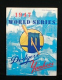 1947 World Series Souvenir Program. Brooklyn Dodgers vs New York Yankees. C