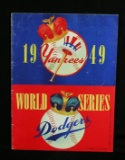 1949 World Series Souvenir Program at Yankee Stadium. Brooklyn Dodgers vs N