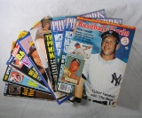 (10) Newer Magazines with Mickey Mantle on The Front Cover.