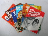 (6) 1970s New York Yankees Yearbooks