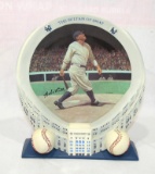 1998 Limited Edition Collectors Plate Babe Ruth #A4534. First Issue of The