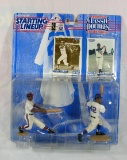 1997 Starting Lineup Classic Doubles Hank Aaron & Jackie Robinson