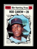 1970 Topps Baseball Card #453 All Star Hall of Famer Rod Carew Minnesota Tw
