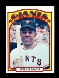 1972 Topps Baseball Card #49 Hall of Famer Willie Mays San Francisco Giants