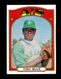 1972 Topps Baseball Card #169 Vida Blue Oakland As. NM/MT Condition
