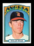 1972 Topps Baseball Card #595 Hall of Famer Nolan Ryan California Angels NM