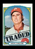 1972 Topps Baseball Card #751 Traded Hall of Famer Steve Carlton Philadelph