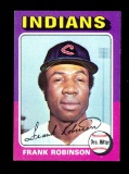 1975 Topps Baseball Card #580 Frank Robinson Cleveland Indians NM/MT Condit