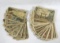 (44) Pices of WWII Japanese Paper Money. 50 Yen