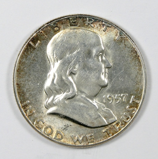 1957 Franklin Half Dollar MS-64