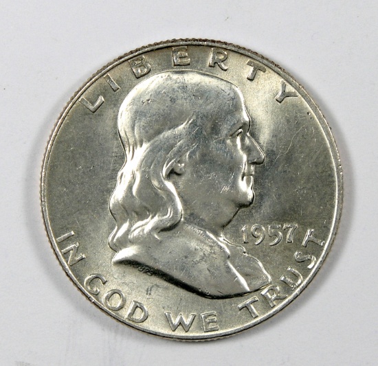 1957-D Franklin Half Dollar MS-63