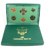 1989 Uncirculated Bank Coin Set