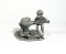 Limited Edition Michael Ricker Pewter Sculpture 4160/5250.