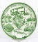 1961 New York  Worlds Fair Commemorative Plate.  9-1/4