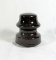 Vintage Brown PP Mich 1955 Porcelain Insulator Great Condition No Cracks Or
