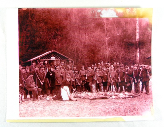 8" x 10" reprint Photo of German Hunting Scene