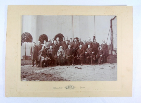 Pre WWI Real Original Picture of German Brewery Board of Directors