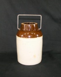 Vintage Stoneware Fruit/Cannng Jar (Missing Cap) Stamped 30 On Bottom. Othe