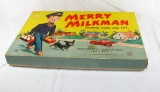 Vintage 1950s Merry Milkman Board Game 2610 Exciting Game And Toy Very Good