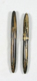 (2) Vintage Sheaffer's Fountain Pens. For parts or repair.