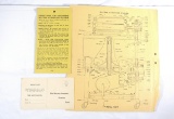 Directions and Diagram of Model 1927 Maytag Gyrafoam Washer.