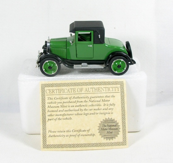 Diecast Replica of 1926 Chevy Superior V 2 Passenger Coupe From National Mo
