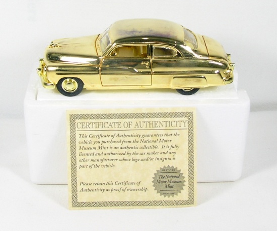 Diecast Replica of 1949 Mercury From National Motor Museum Mint 1/32 Scale.