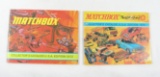 (2) Vintage 1970 and 1972 Editions Matchbox Collectors Catalogs USA.