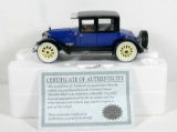 Diecast Replica of 1918 Cadillac Type 57 Victoria from National Motor Museu