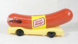 Vintage Plastic Oscar Meyers Wienermobile Car/Bank. 9-1/2