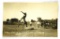 49.  RPPC:  1916 “Stay A Longtime Workman” Glendive, (Montana) Round-Up.  N