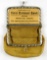 119.  c1910 Leather Coin Purse:  Compliments of / First National Bank / Mab