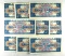 243.  Great Britain ND 1950’s (9 pcs.) British Armed Forces 3rd Series Spec