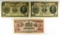292.  Netherlands Indies (2) 1942 one Gulden; KP Catalog 111; CONDITION:  F