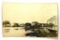 528.  c1910 RPPC Kingston, Wis. Dam and Steel Bridge in right foreground; p