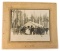 680.  1913 Cabinet Photograph of F. Osterloth’s Lumber Camp between Iola an