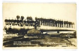 03.  RPPC:  c1916 Largest Gun in the World Weight 130 Tons; Weight of Proje