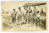 11.  RPPC.  c1910 Carl Shimik (Likely Tombstone Pizza Family) and Wm. Johns