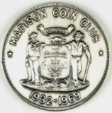 73.  1969 Madison, Wisconsin Nickel Convention Medal – 2nd Issue for the Nu