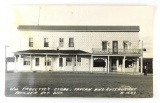 125.  c1930 RPPC Wm. Paquette’s Store, Tavern and Restaurant Boulder Jct. W