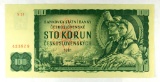 185.  Czechoslovakia 1961 State Bank 100 Korun KP Catalog 91b; CONDITION: