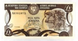 205.  Cyprus 1988 Central Bank of Cyprus One Pound; KP Catalog #50; CONDITI