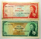207a. East Caribbean States ND (1965) One Dollar; KP Catalog #13g; ND (1965